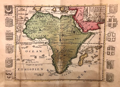 Feuille Daniel, de La (1640-1709) L'Afrique selon les Autheurs les plus modernes 1707 Amsterdam